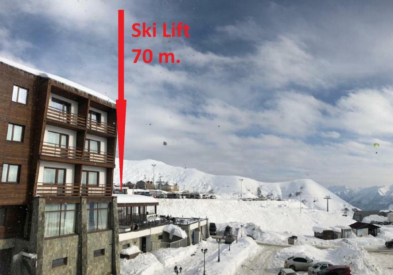 2-Room Apartment Nft Vista Gudauri 17- Near Ski Lift מראה חיצוני תמונה